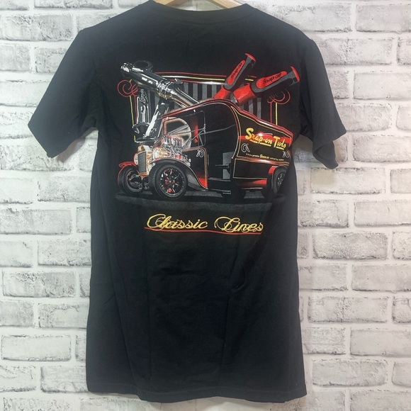 M&O Heavy Snap-On Tools Classic Line Tee Shirt Unisex Large - Picture 2 of 8